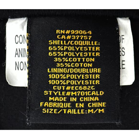 Element Wolfboro Collection Men's Adler Hooded Jacket Black Streetwear Skater M - Picture 10 of 12